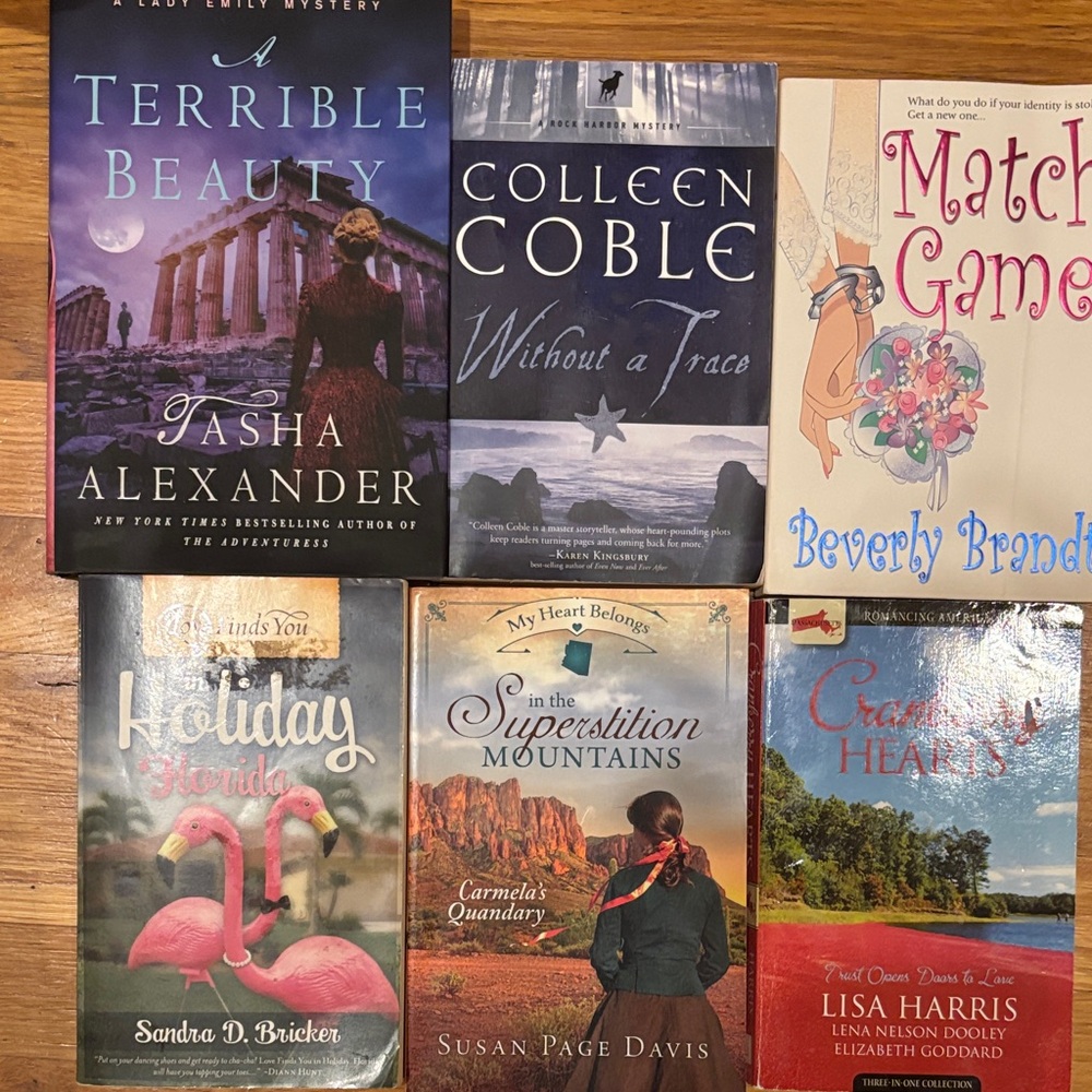 Assorted Fiction Collection - lot of 6